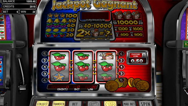 Игровой автомат Jackpot Gagnant 6