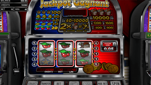 Игровой автомат Jackpot Gagnant 8